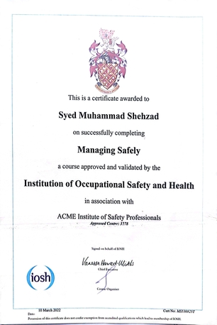 Al Qirawan, Job Seekers, Safety Officer