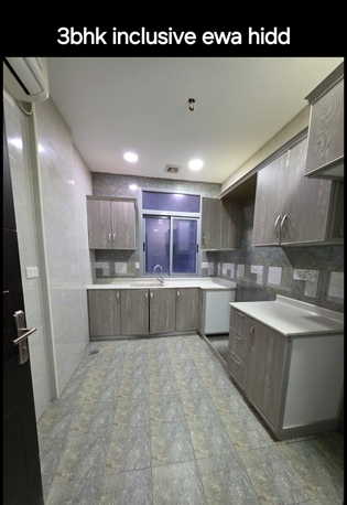 Hidd, Apartments/Houses, BHD 280/month,  3 BR,  Flat 3bhk Inclusive New Hidd