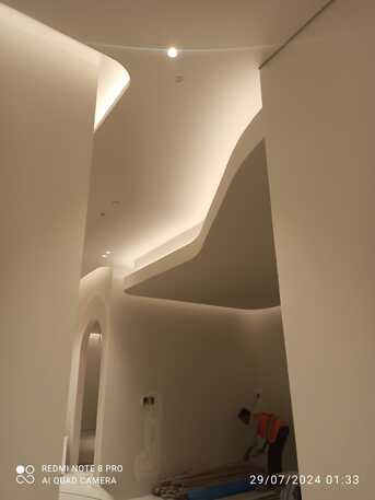 Dammam, Construction, Coffee Shop, Restaurant & Office Interior Design + Gypsum Works