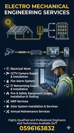 Riyadh, Construction, MEP CONTRACTOR Engineering Service / Annual Maintenance Services