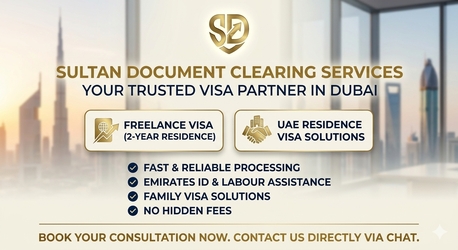 Dubai, Travel, Uae Residence Visa / Freelance Dubai Visa