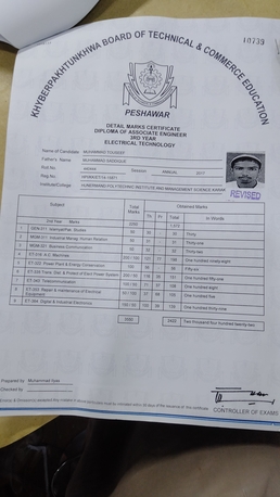 Al-Madinah, Job Seekers, Electrical Technician