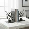 Buy Decorative Globe Bookend For Bookshelf & Table Decor