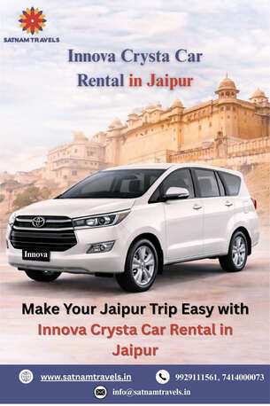 Jaipur, Travel, Innova Crysta Car Rental In Jaipur For Luxury And Group Travel