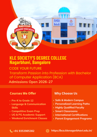 Bangalore, Education, Film Club | KLE Nagarbhavi &ndash; Top BCA College In Bangalore