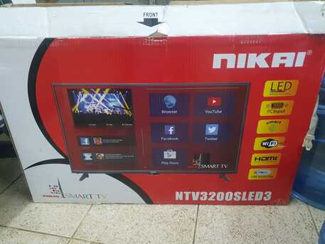 Riyadh, Electronics, SAR 230,  Nikai Smart LED Android TV 32"