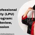 Lovely Professional University (LPU) MBA Program: Fees, Review, Admission