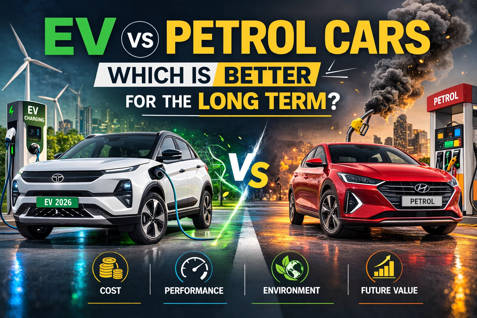 New York, Automotive, EV Vs Petrol Cars: Which Is Better For The Long Term?