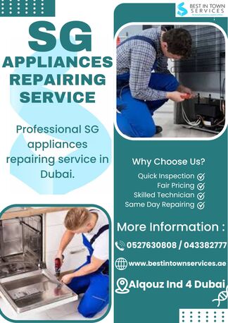 Dubai, Appliance Repair, SG APPLIANCES REPAIRING SERVICE DUBAI