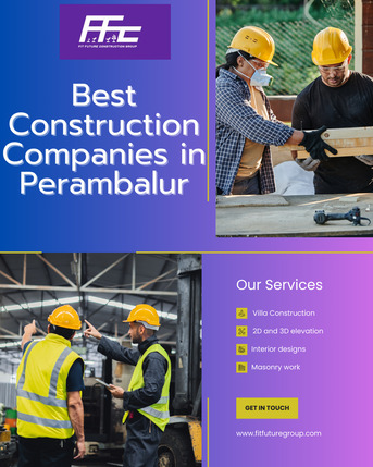 Chennai, Buildings, INR 0,  Best Construction Companies In Perambalur