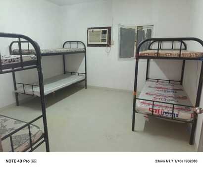 Jubail, Rooms Available, SAR 650/month,  44 Sq. Meter,  Camp Available For Rent To Labour And Workers Type Rooms