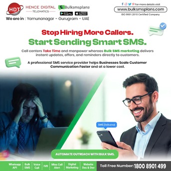 Gurgaon, Marketing, Stop Hiring Callers &ndash; Start Growing With Bulk SMS Marketing