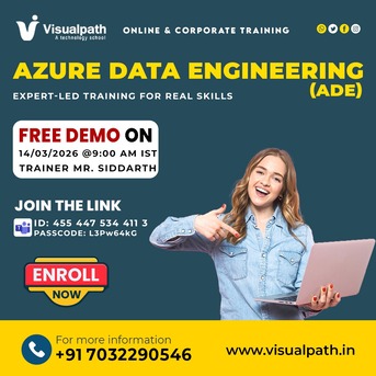 Hyderabad, Lessons Offered, Azure Data Engineering Online Free Demo On March 14th