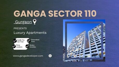 Gurgaon, Real Estate For Sale, 2 BR,  Ganga Sector 110 Gurugram - Live Smart Live Better