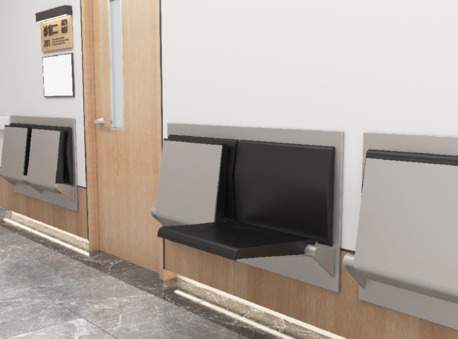 New York, Business, Wall Mounting Seat &ndash; Space Saving Seating Solution By Minkuang