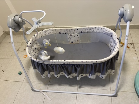 Yanbu, Baby & Kid Stuff, SAR 140,  Baby Cradle And Walker For Urgent Sale