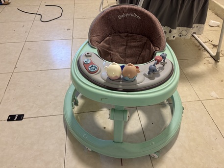 Yanbu, Baby & Kid Stuff, SAR 140,  Baby Cradle And Walker For Urgent Sale