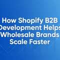 How Shopify B2B Development Helps Wholesale Brands Scale Faster