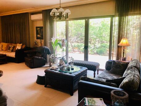 Amman, Apartments/Houses, JOD 35000/year,  Furnished,  3 BR,  300 Sq. Meter,  Ground Floor Apartment For Rent In Jabal Amman