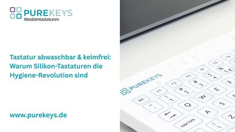Leipzig, Computers, Tastatur Abwaschbar & Keimfrei: Warum Silikon-Tastaturen Die Hygiene-Revolution Sind
