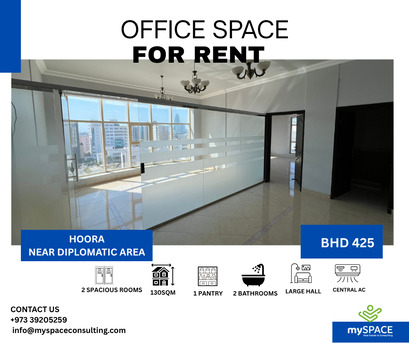 Hoora, Offices, BHD 425,  130 Sq. Meter,  Commercial Office For Rent In Hoora &ndash; Prime Business Location