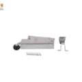 USD 141,  Allpoints 263996 Chrome Flush Mount Hydraulic Door Closer