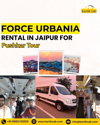 Jaipur, Travel, Book Force Urbania On Rent For Luxury Group Travel