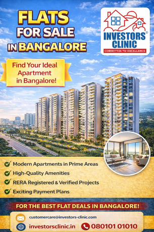 Bangalore, Real Estate For Sale, INR 10000000,  4 BR,  Flats For Sale In Bangalore | Modern Apartments In Prime Locations