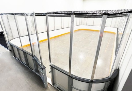 New York, Business, Premium Ice Rink Liners And Practice Goal For Hockey Training