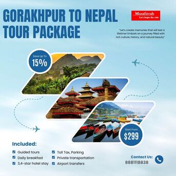 Mumbai, Travel, Gorakhpur To Nepal Tour Package By Musafircab
