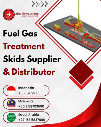Jakarta, Business, Fuel Gas Treatment Skids Supplier & Distributor In Indonesia | Blissflow Systems