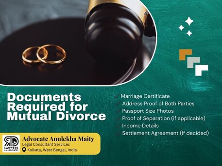 Kolkata, Legal, Advocate Anulekha Maity - Documents Required For Mutual Divorce In Kolkata - Do You Have T