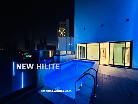 Kuwait City, Apartments/Houses, KWD 1350/month,  2 BR,  TWO MASTER BEDROOM APARTMENT WITH PRIVATE POOL FOR RENT IN KUWAIT CITY