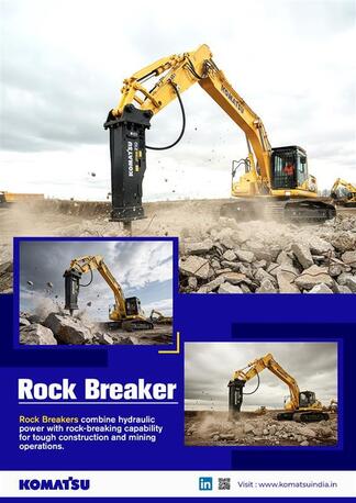 Chennai, Construction, Best Rock Breaker By Komatsu India