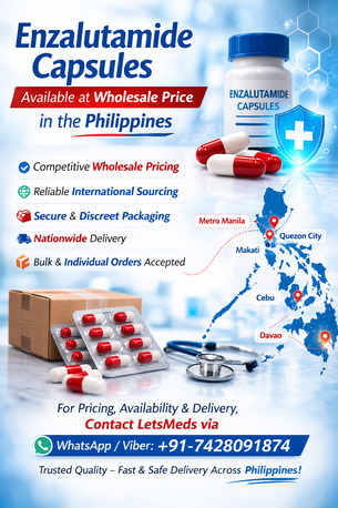 Cebu City, Health & Beauty Items, PHP 1,  Buy Enzalutamide Capsules Online At Lower Cost In Manila