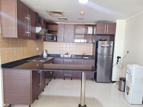 Juffair, Apartments/Houses, BHD 280/month,  Furnished,  1 BR,  Sea View | Luxury 1 Bhk | Fully Furnished | Balcony | Near Bahrain Sp. Hospital Juffair