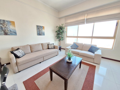 Juffair, Apartments/Houses, BHD 280/month,  Furnished,  1 BR,  Sea View | Luxury 1 Bhk | Fully Furnished | Balcony | Near Bahrain Sp. Hospital Juffair