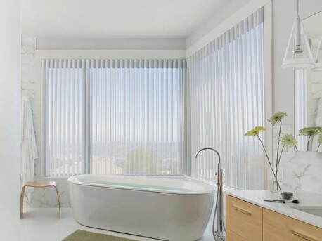 New York, Interior Design, Hunter Douglas Silhouettes