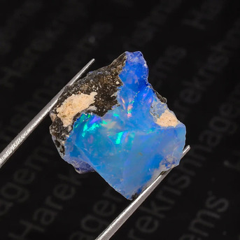 Mumbai, Jewelry, DR 88,  Earth-mined Rough White Ethiopian Opal | Natural Raw Gemstones (20X17X13 Mm)