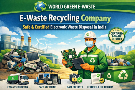 New Delhi, Recycling, E Waste Recycling Company