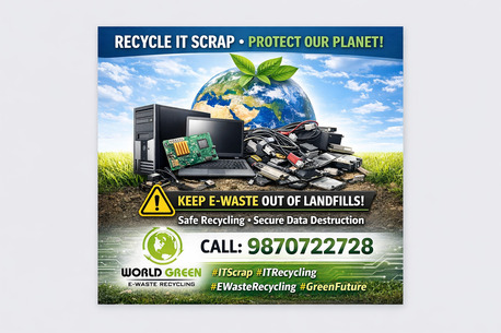 New Delhi, Recycling, E Waste Recycling Company