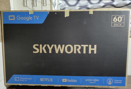 Khobar, Electronics, SAR 1050,  Skyworth 60 Inches 4K Smart Google TV