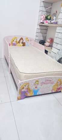 Riyadh, Baby & Kid Stuff, SAR 200,  Disney Princess Bed With Mattress &ndash; 145 X 72 Cm
