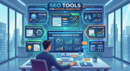 New Delhi, Marketing, SEO Tools For Digital Marketing: Smart Tools That Grow Traffic And Keywords