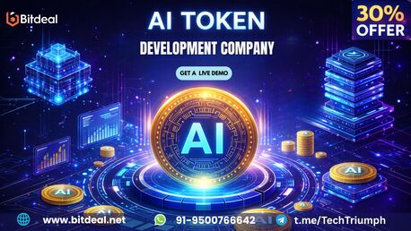 Abu Dhabi, Business, Turn Your AI Vision Into Your Own Token With AI Token Development &ndash; 30% Off