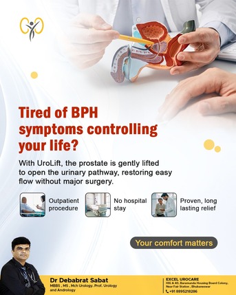 Bhubaneswar, Health, Don&rsquo;t Let BPH Control Your Life | Best Urologist In Bhubaneswar | Dr. Debabrat Sabat