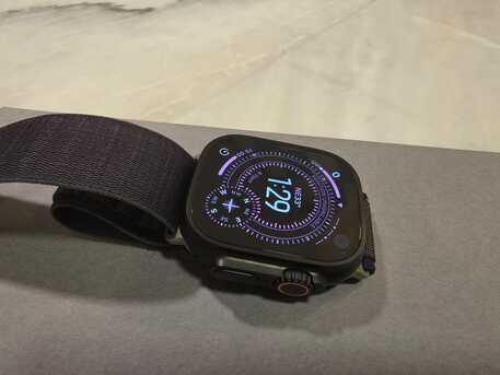 Al Sulaymaniyyah, Watches, SAR 2500,  Apple Watch Ultra 3 (GPS+Cell) Black Titanium 49MM