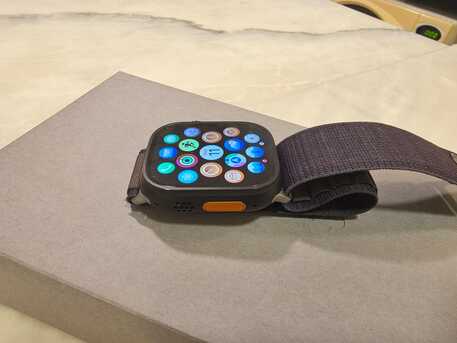 Al Sulaymaniyyah, Watches, SAR 2500,  Apple Watch Ultra 3 (GPS+Cell) Black Titanium 49MM