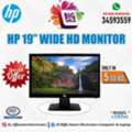 BHD 5,  HP 19" Wide HD LED Monitor Very Good Working Condition (Starting From 5/-BD Only) 36431340
