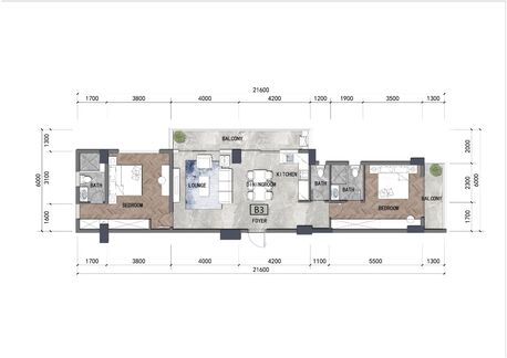 Nairobi, Real Estate For Sale, KES 9700000,  2 BR,  128 Sq. Meter,  Riara Oasis Residence Offplan